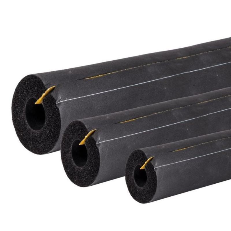 Pre-slit self-adhesive insulation tubes with NBR