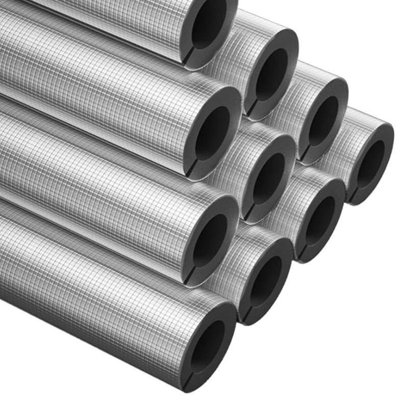 A set of Foil faced foam insulation pipes