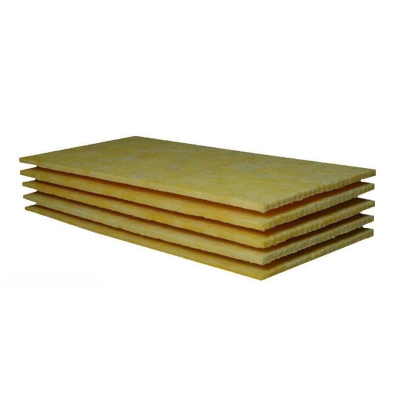 Thin fiber glass wool insulation batt