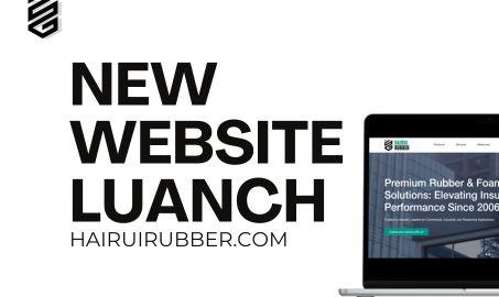 Descubra el nuevo sitio web de Hairui Rubber: ¡diseñado solo para usted!