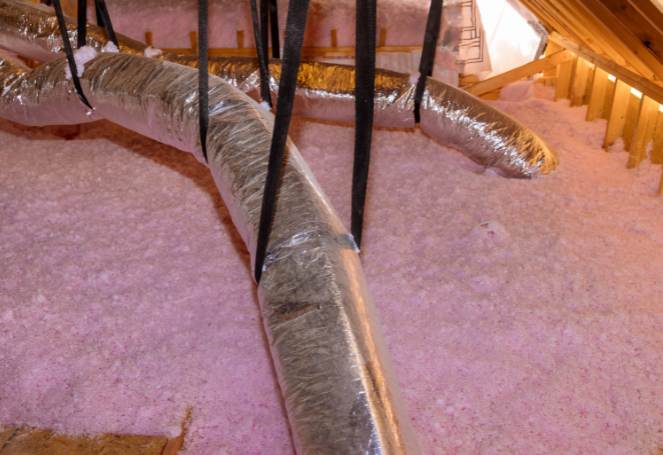 Hairui's Pink Glass Wool Insulation